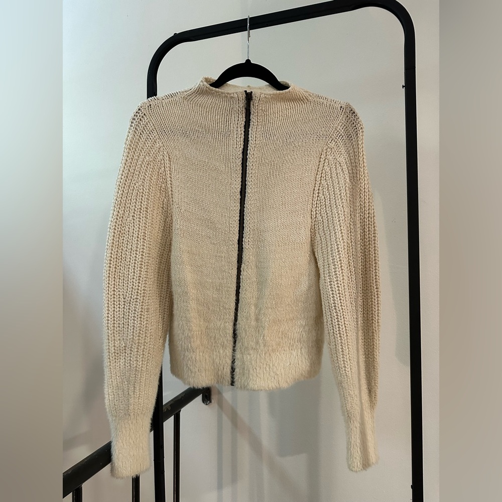Anthropologie zip up sweater